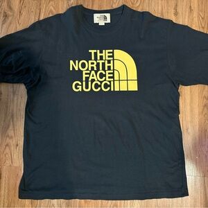 The North Face Gucci Black T-Shirt Size XXL
